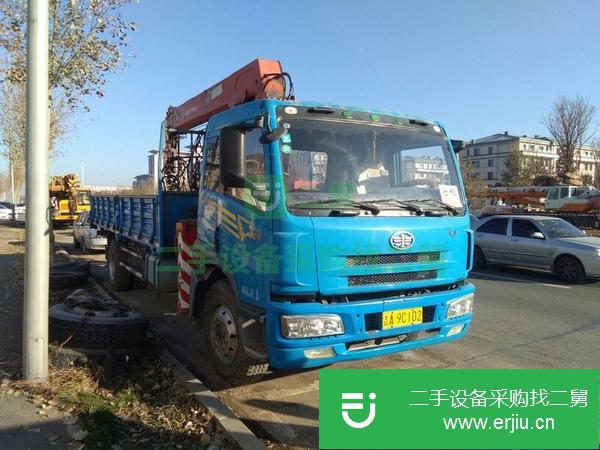 吉林出售二手尚駿十噸隨車吊