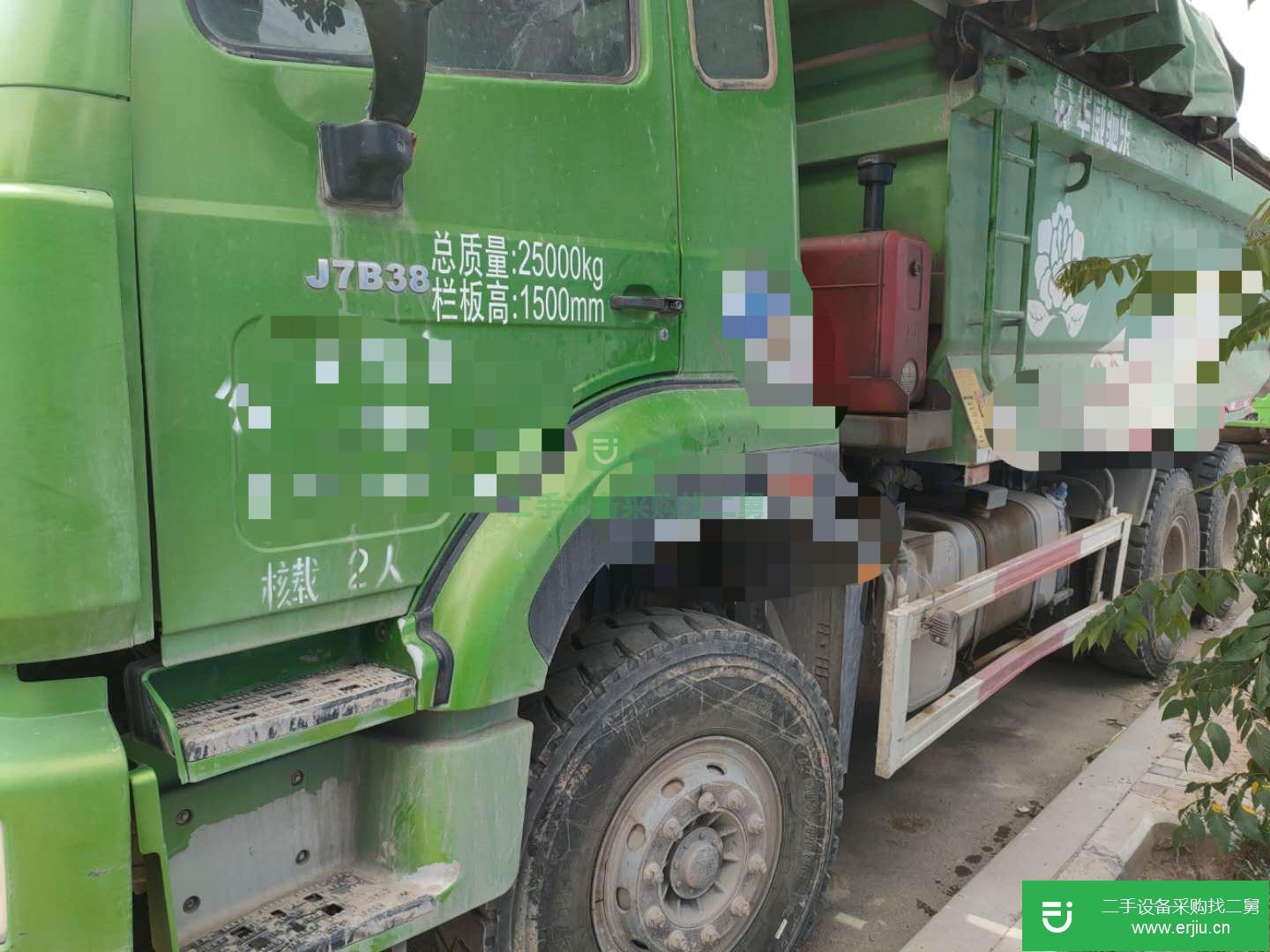 河南出售二手重汽豪瀚自卸車