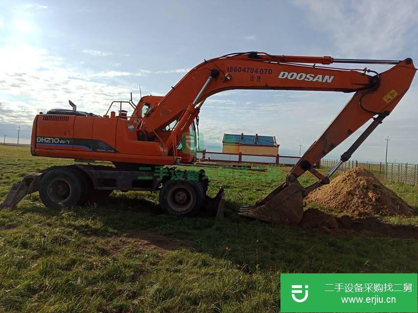 內蒙古出售二手斗山DH200-5挖掘機