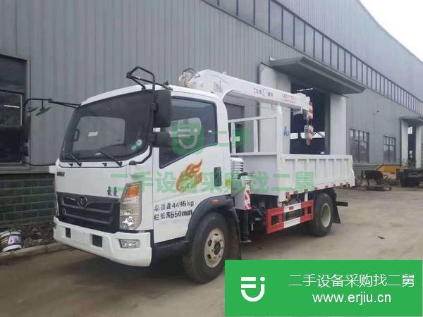 河北出售二手豪曼5噸隨車吊