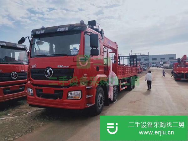 河南出售陜汽德龍前四后八吊車可拉挖機