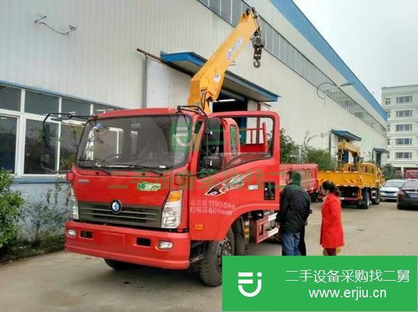 湖北出售二手藍(lán)牌吊車