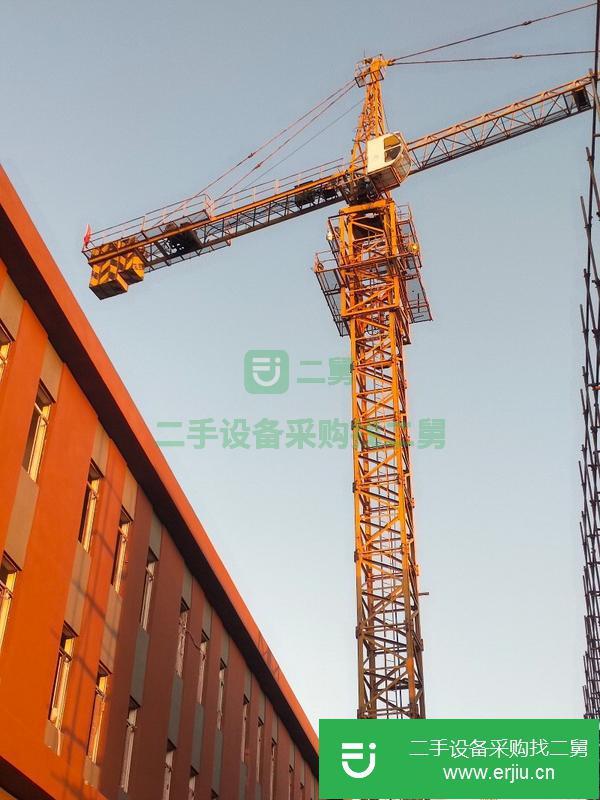 遼寧出售二手東岳5212塔吊,馬上可以拆機