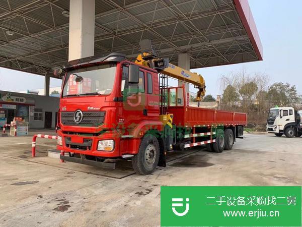 四川出售二手后八輪陜汽德龍吊車
