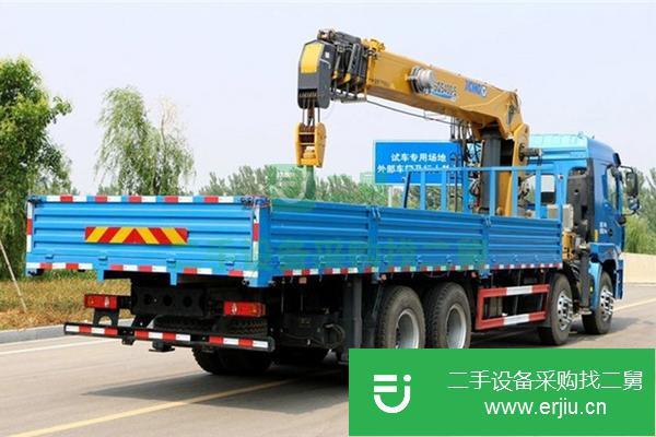 安微出售二手前四后八徐工16噸隨車吊