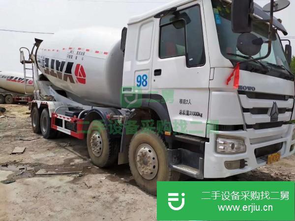 山東出售二手豪沃攪拌車