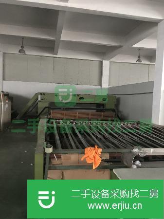 江蘇出售1550梳理機帶鋪網機，3米被子線