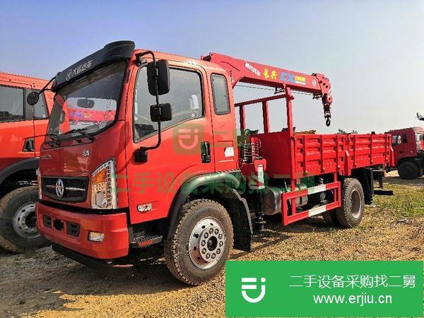 湖北出售二手大運(yùn)5噸隨車吊