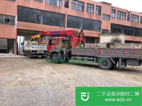 貴州出售二手東風10噸隨車吊