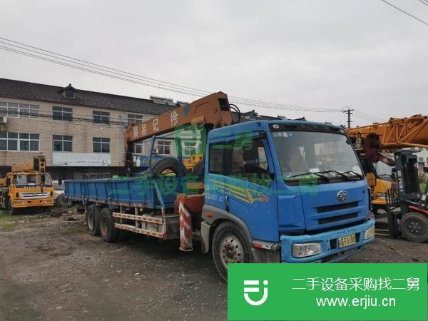 江蘇出售二手4節臂12噸隨車吊