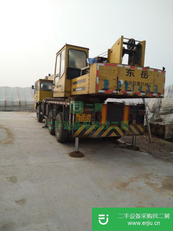 山東出售二手的東岳吊車，車況好