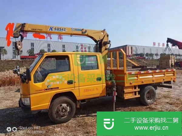 湖北出售二手藍牌隨車吊