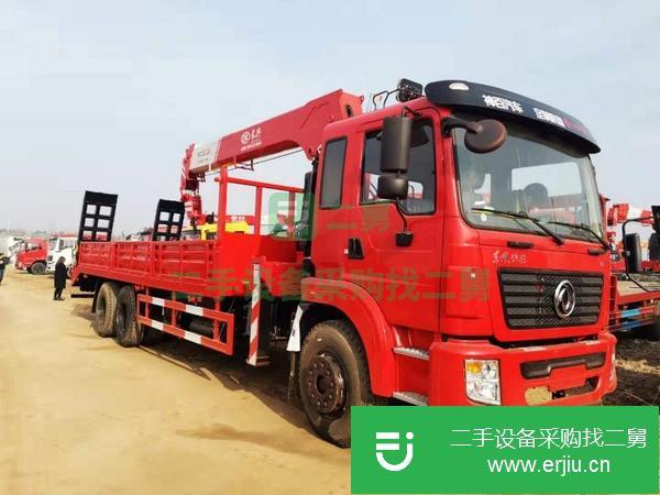 安徽出售二手三一隨車吊前四后八16噸
