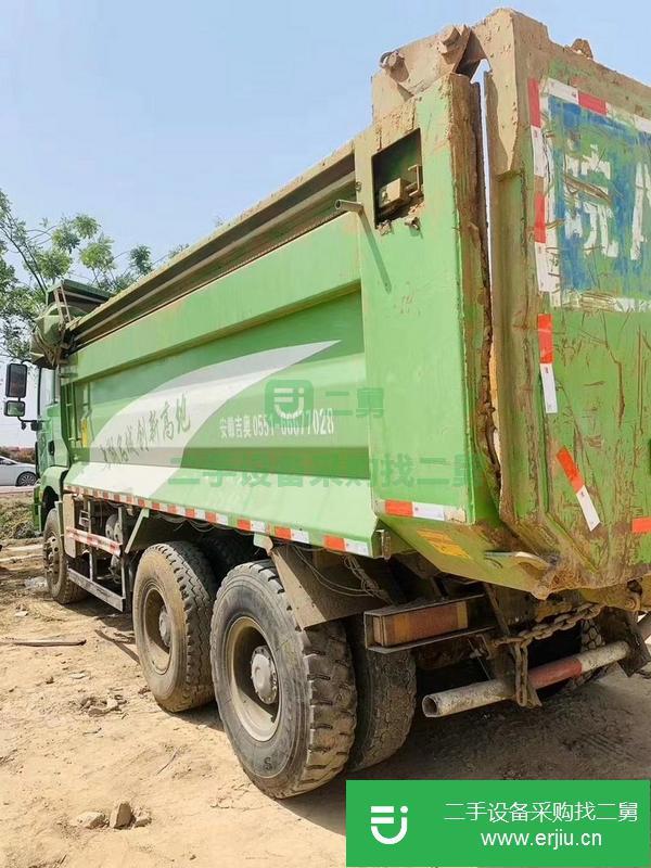 河南出售二手國(guó)五后八輪德龍自卸車