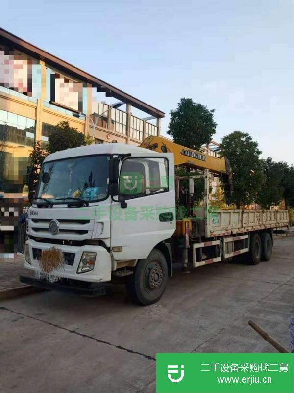 江西出售二手14噸隨車吊