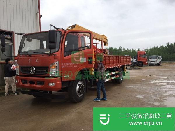 廣西出售二手東風5噸隨車吊