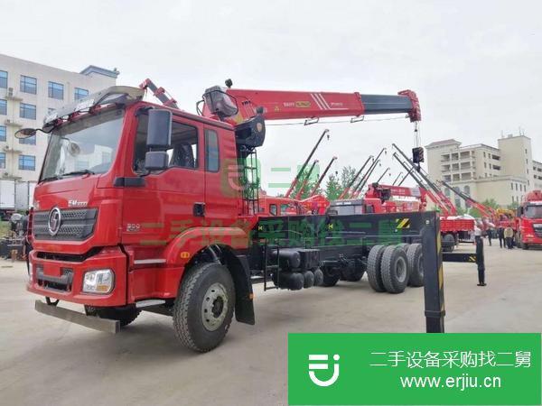 湖北出售二手三一14噸隨車吊
