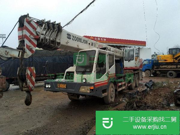 廣西出售二手中聯浦元25噸5節臂吊車