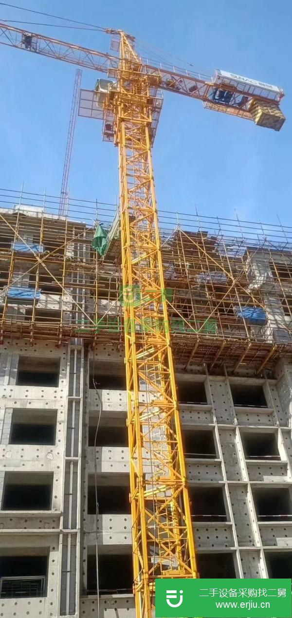 陜西出售二手中聯塔吊 原廠油漆14年的