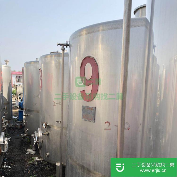 山東出售二手不銹鋼發酵罐