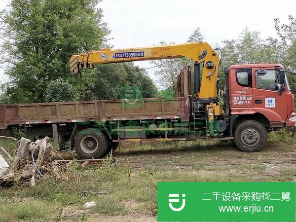 湖北出售二手8噸徐工隨車吊