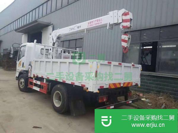 河北出售二手豪曼5噸隨車吊