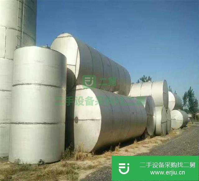 山東出售二手10立方不銹鋼立式儲罐
