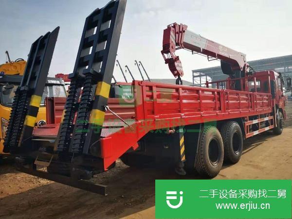 安徽出售二手三一隨車吊前四后八16噸
