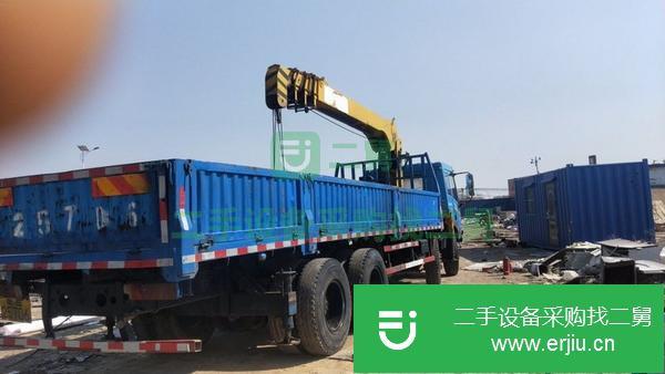 山東出售二手徐工前四后八八噸隨車吊