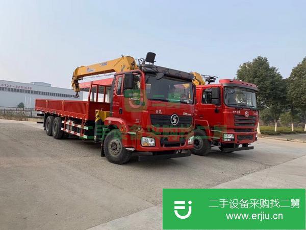 四川出售二手后八輪陜汽德龍吊車