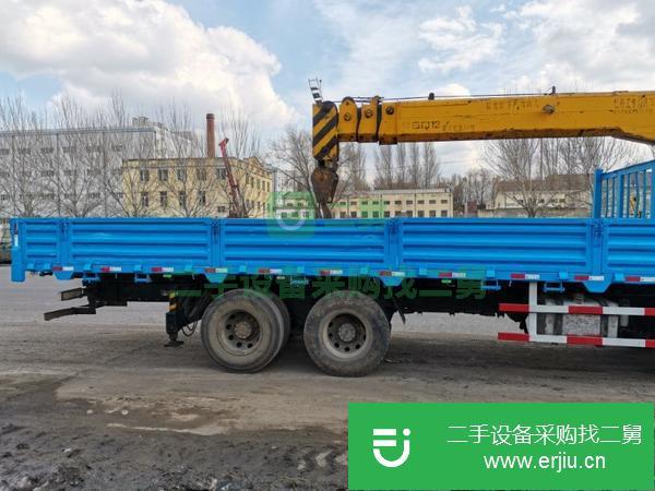黑龍江出售二手12噸隨車吊