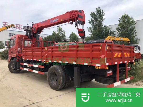 湖北出售二手16噸前四后八隨車(chē)吊
