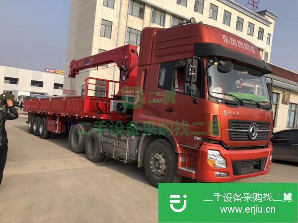 江西出售二手半掛隨車吊