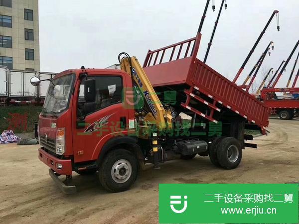 廣西出售二手藍(lán)牌隨車吊
