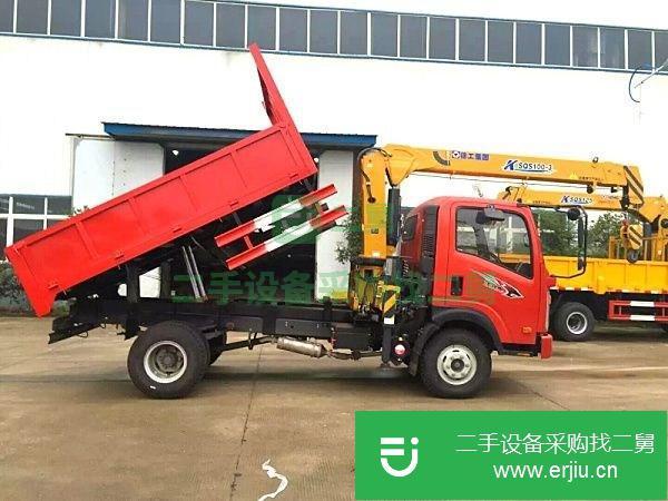 湖北出售二手徐工4噸隨車吊