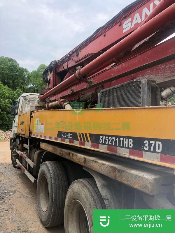 廣西出售三一叉腿37米泵車，手續齊全