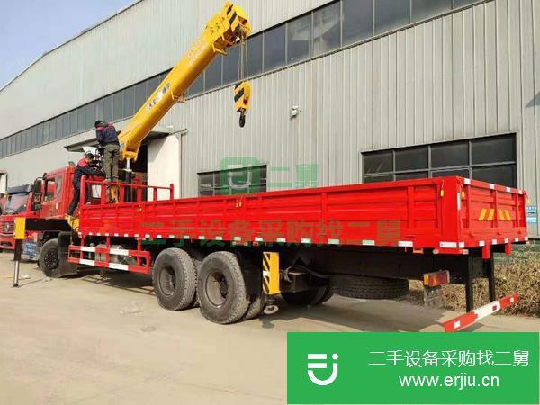 安徽出售二手東風T5后八輪隨車吊國五