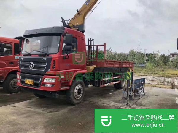 湖北出售二手徐工8噸隨車吊