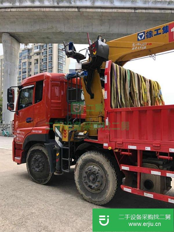 福建出售二手國(guó)五徐工14噸隨車(chē)吊