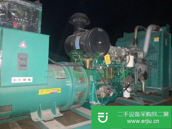 山東出售二手玉柴250千瓦無刷發(fā)電機(jī)