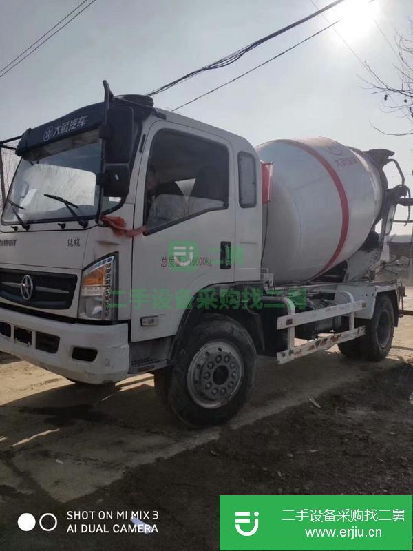 河南出售二手國五大運攪拌車