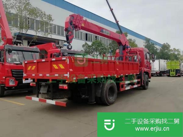 河北出售二手東風單橋8噸隨車吊