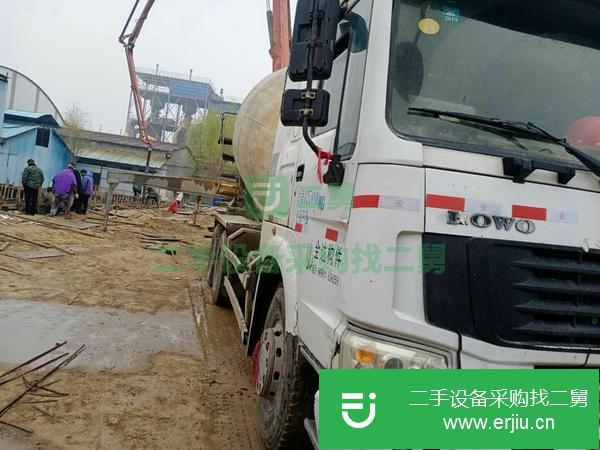 內蒙古出售二手12方豪沃攪拌車