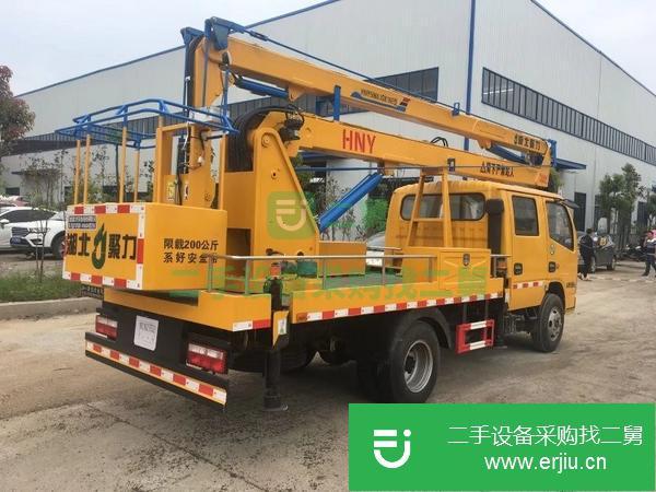 湖北出售二手高空作業工程車