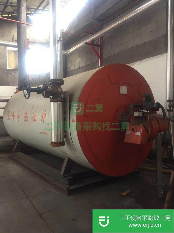黑龍江出售二手200萬大卡燃氣導熱油鍋爐