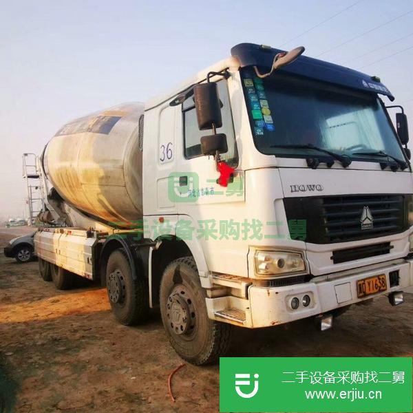 陜西出售二手20方豪沃攪拌車,車況原版,唐山鴻達上裝