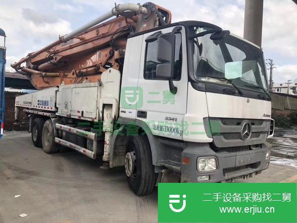 四川出售二手中聯47米泵車