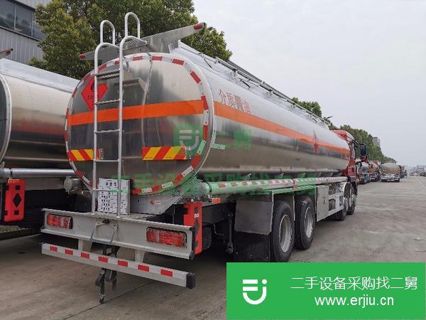 湖北出售二手解放前四后八油罐車