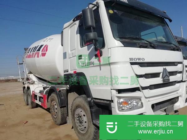 天津出售二手重汽豪沃攪拌車