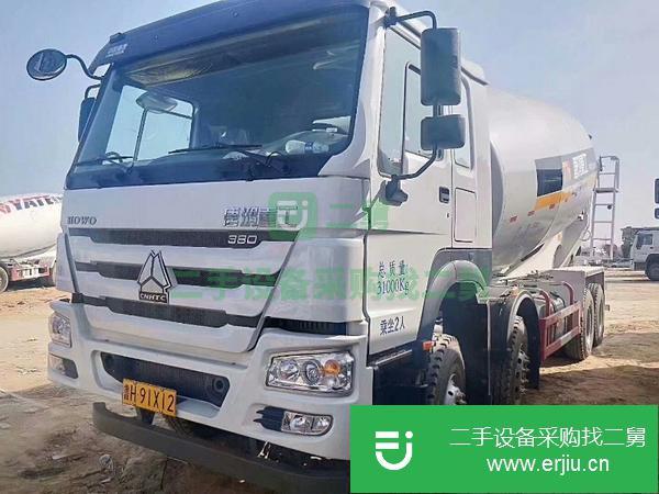 河南出售二手豪沃攪拌車